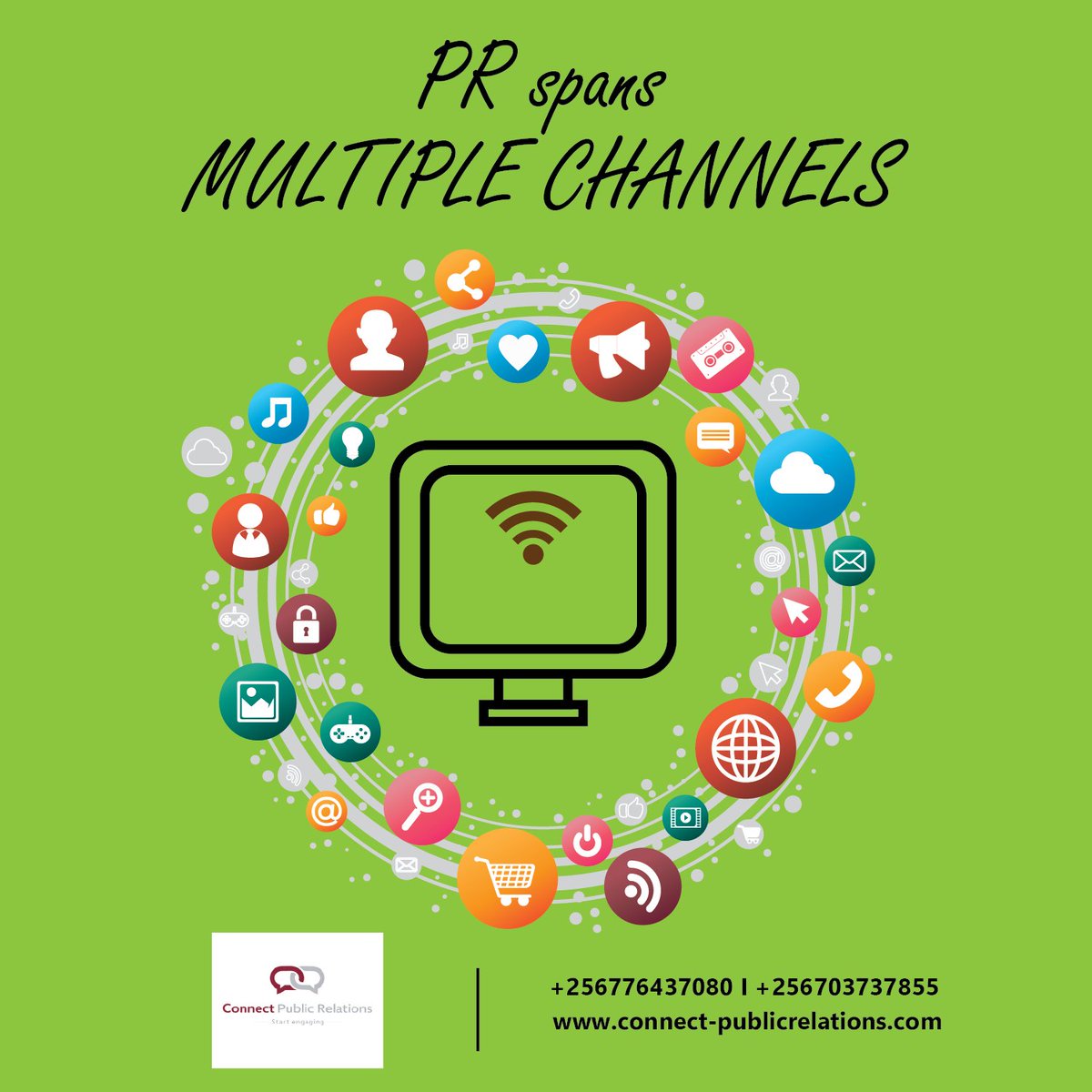 ConnectPR_'s tweet photo. 📢 #DidYouKnow that #PublicRelations uses multiple communication channels to deliver the right message to the right audience at the right time? A strategic mix of platforms strengthens reach, engagement, and impact. 🌍✨

For strategic #PR support, call +256 776 437080 or visit https://t.co/ae7Nt4HzhG

@DailyMonitor I @newvisionwire I @nbstv