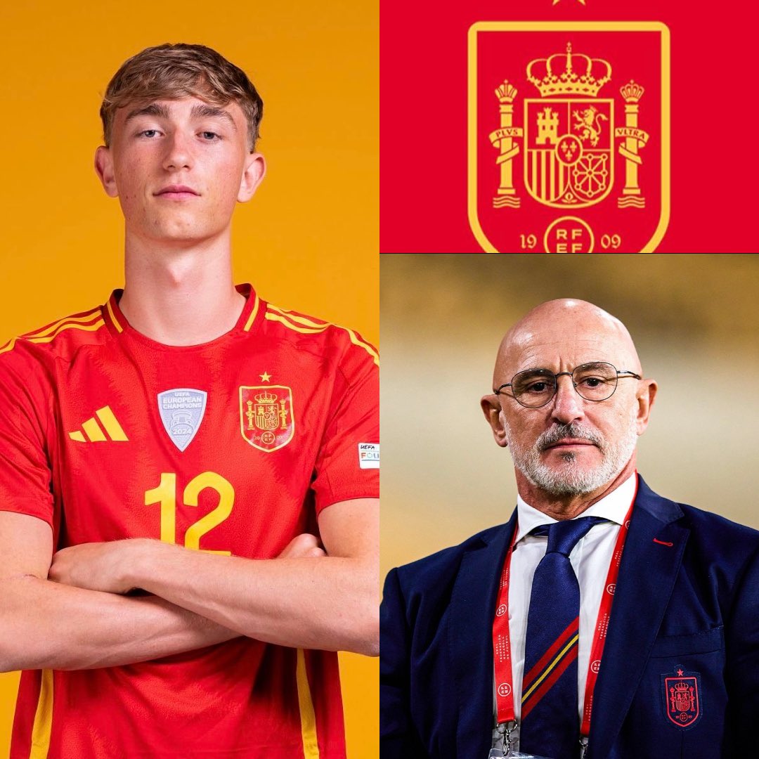 insanespotter's tweet photo. 🚨 DE LA FUENTE LEFT IN TEARS AFTER DEAN HUDJSEN’S CALL 📞

Dean Hudjsen reportedly called De La Fuente yesterday to ask why he was left out of Spain’s squad.

The coach replied that selections were based on performances this season and insisted Dean hadn’t done enough.

Dean then proudly mentioned he made the SOFASCORE La Liga Team of the Season… and De La Fuente allegedly burst into laughter. 

🗣️ “What is SofaScore? Is it owned by La Liga? Because your name wasn’t in the official Team of the Season in La liga.”

Dean then asked if there was still space in the squad.

De La Fuente replied:
1️⃣ Help Spain U21s at the World Cup.
2️⃣ Help Lamine Yamal carry his food flask. 

Dean allegedly got upset, ended the call, and is now expected to cry to Papa Pérez
