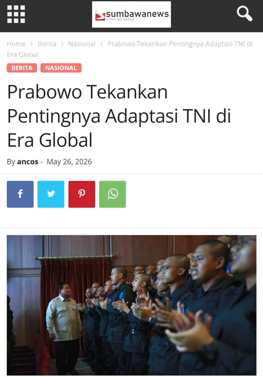 Febriyuanda_'s tweet photo. Berkat sistem Bangun Kedaulatan Pangan yang kuat, Indonesia tak akan gentar pada guncangan global. Kita memiliki benteng dari dalam negeri sendiri. https://t.co/sgtdo5wMvK