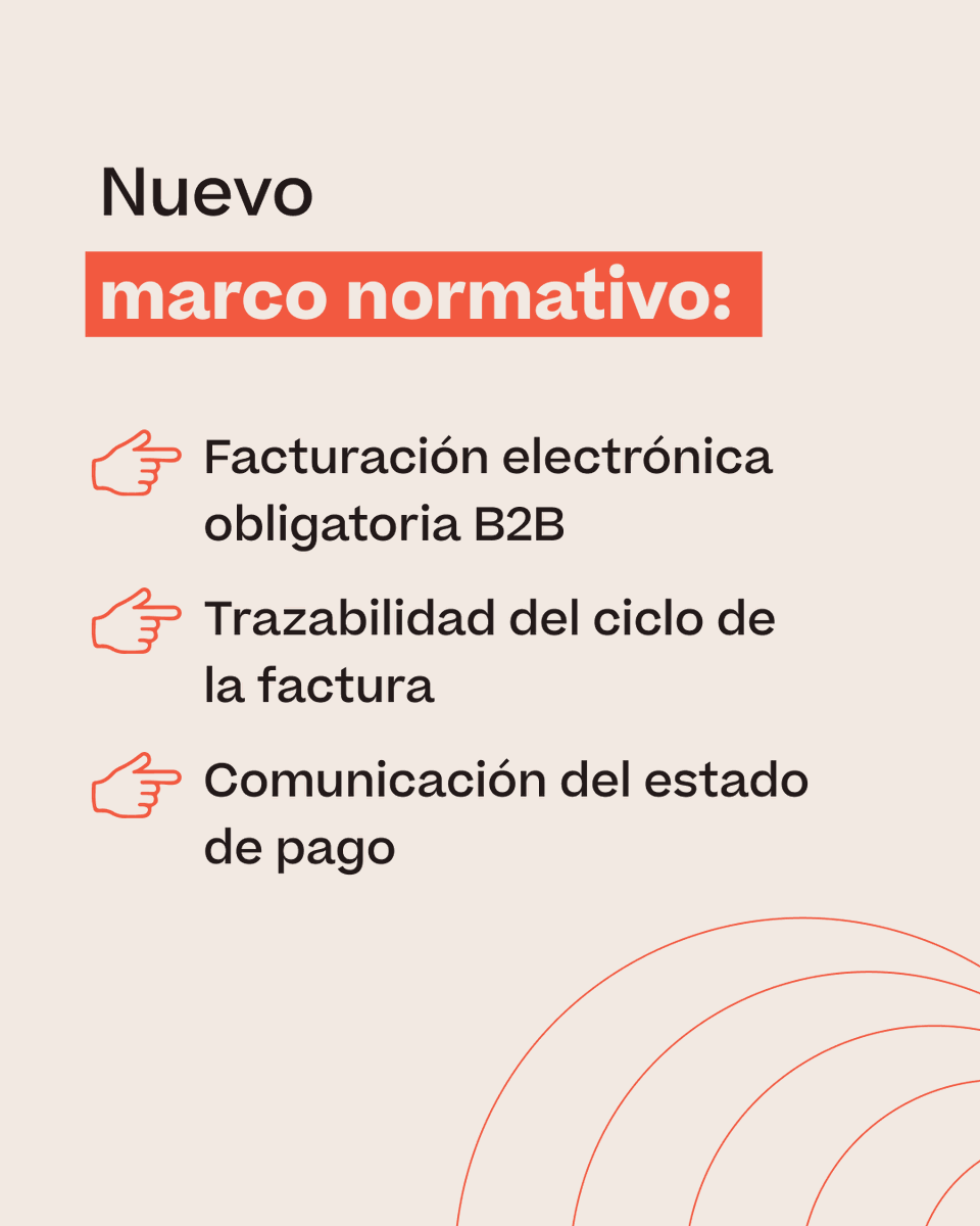 ConversiaLegal's tweet photo. 📩La factura electrónica será obligatoria para millones de empresas en España. Más de 2,9M de pymes y autónomos deberán adaptar su facturación a un nuevo marco digital y normativo. En Conversia acompañamos este proceso de adaptación y cumplimiento. 
#FacturaElectrónica #Pymes https://t.co/oUbH1jXqqW