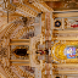 Clybius's tweet photo. For 7k steps into a run of a <1M parameter SISR arch, it's actually seemingly usable on vgg19!

Gonna try it out with a deeper stage of DINOv3, see if that does anything special 👀

(lr 4x nearest versus sisr 4x)

ik its not too useful without relative comparisons, sry for now https://t.co/X5IsiotYeN