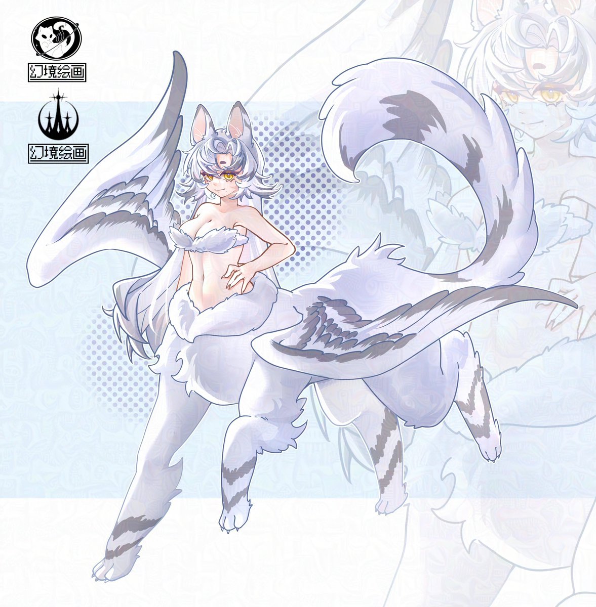 GenkyoP's tweet photo. Meet our Vgen Challenge Character!
Holy liger girl!
#VGenChallenge #monstergirl #タウル #モンスター娘 https://t.co/NMbM1DN53x