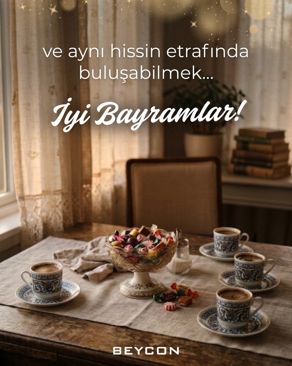 BeyconGroup's tweet photo. #bzen küçük detaylarda saklı en güzel histir.barya
Kapıdan girince uzatılan kolonya, mutfaktan gelen kahve kokusu, cam şekerliklerin çıkışı ve aynı masada buluşmanın huzuru…
Sağlık, huzur ve ağız tadıyla dolu bir bayram geçirmeniz dileğiyle. Bayramımız kutlu olsun!
#bayram https://t.co/gJEzzuRfGU