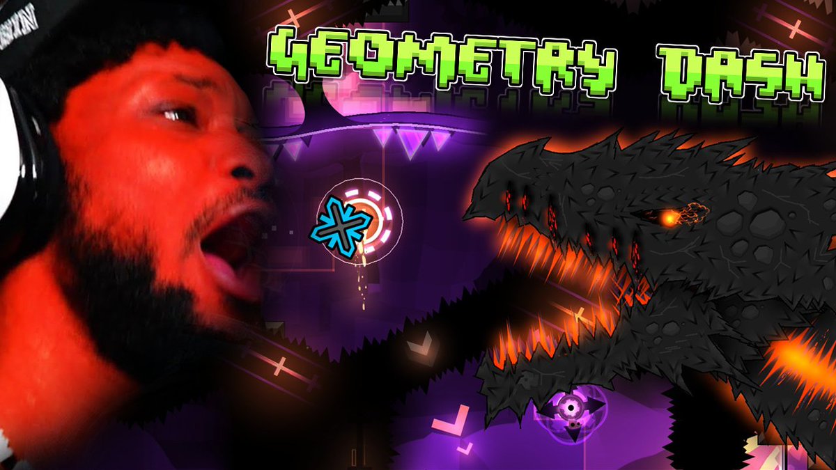 SpaceMartino's tweet photo. BRING IT ON OUROBOROS | Geometry Dash #124 https://t.co/qykdnZMokX