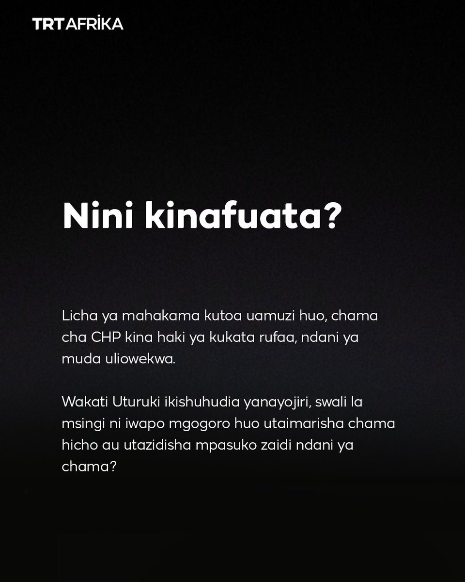 TRT Afrika Swahili tweet media