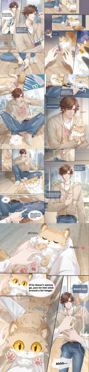 Heartsofkings_'s tweet photo. Heart-Flutter Moment | Feyd S1.4: What Could a Cat Possibly Be Up To?
All week at your place, the cat has been sweet and adorable.
Feyd isn't buying it for a second. He says it's only a matter of time before its true self comes out.
And right on cue, the moment Feyd shows up to take it home, the cat wants absolutely nothing to do with the plan and turns the whole thing into a game of hide-and-seek.
By the end of it, a completely bedraggled Feyd and the cat have both ended up staying the night,
though one has to ask: whose little scheme was this, really?

"What could a cat possibly be up to? He just likes you, that's all."

#HeartsofKings #HonorofKings #Feyd