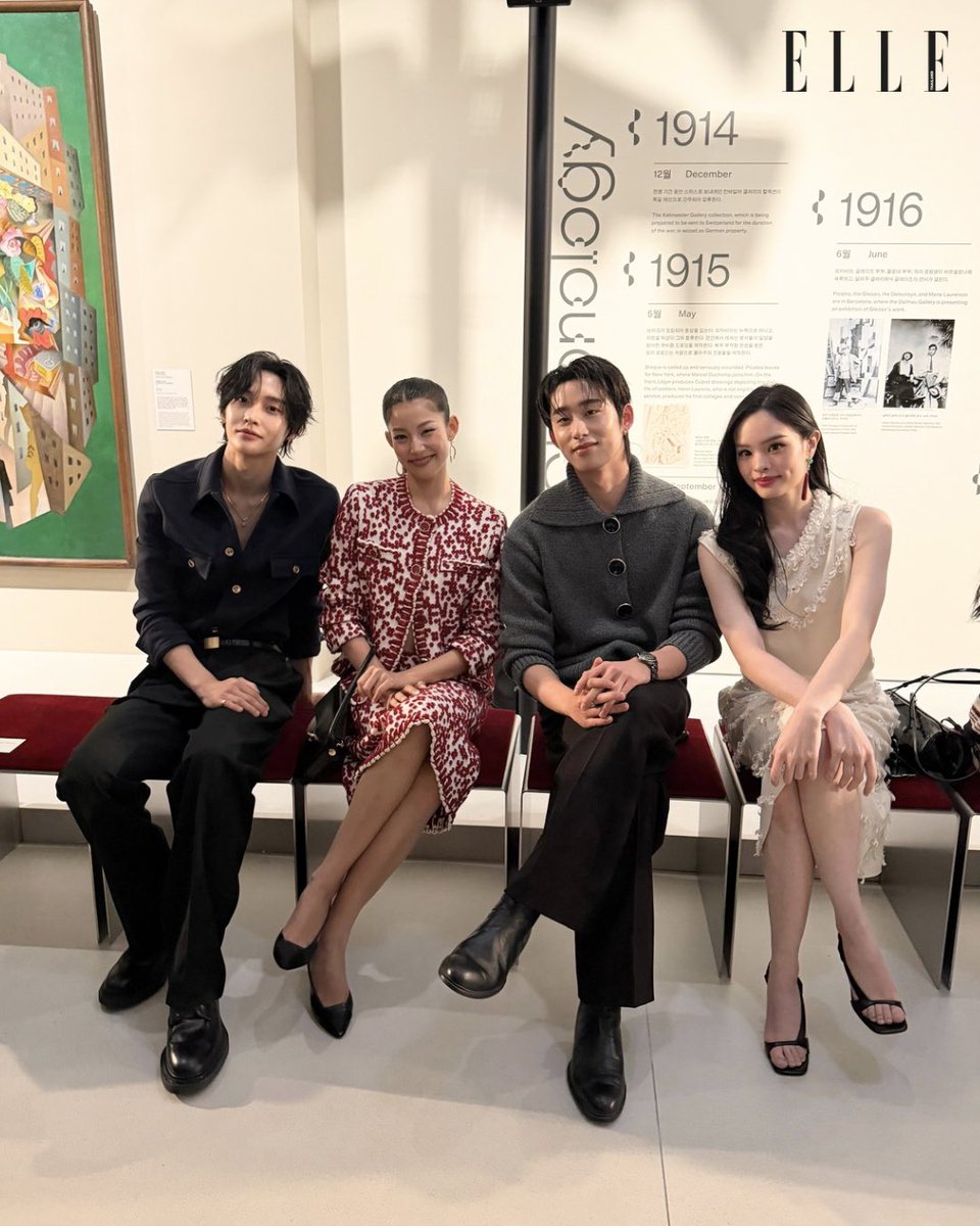 riize_archives's tweet photo. WONBIN with EST, Ally, &amp; Baipor. 

#WONBINxChanelMetiersdArt
#CHANELMetiersdArt https://t.co/zlSKWoLWXH