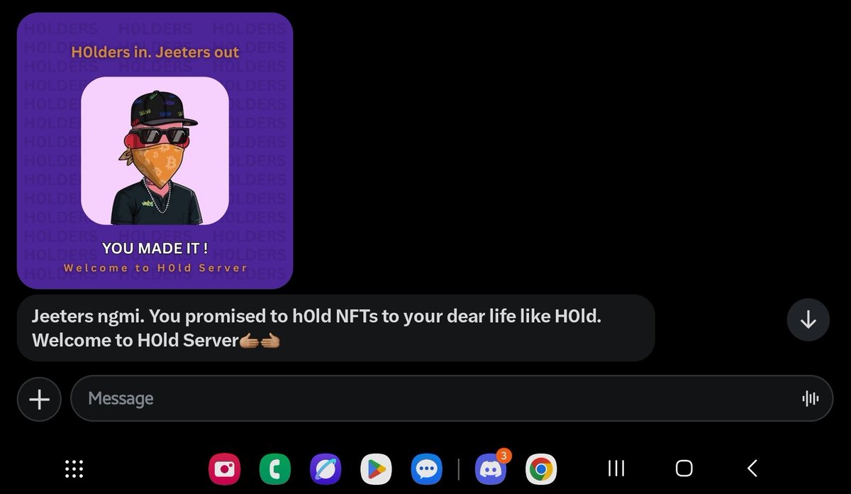 0xxpain's tweet photo. Hell yeah!!! I made it....

Just got a special DC invite from santa 🎅  @kelvinoyibo2... I am happy to be a part of this fun movement 🫶 https://t.co/LXWIDRsfaQ