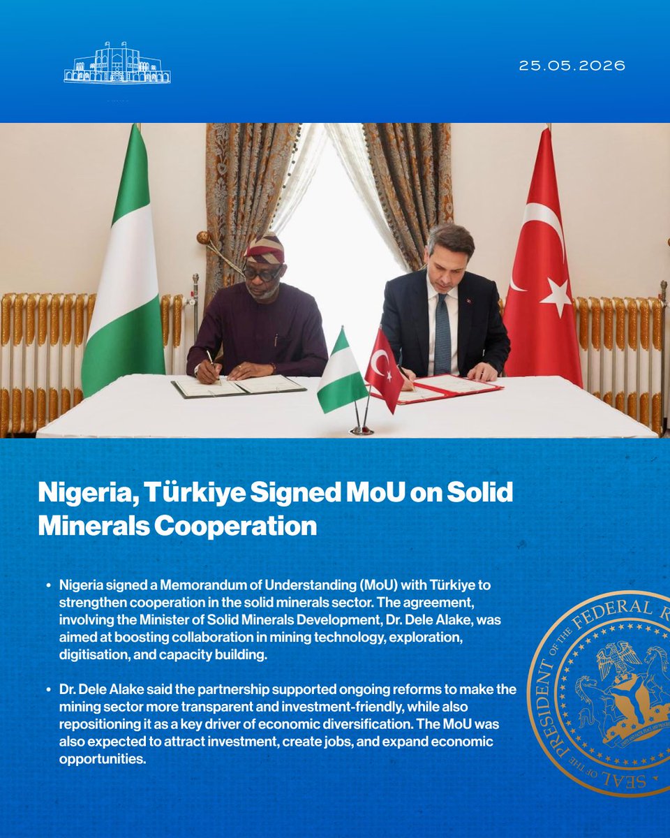 Presidency Nigeria tweet media