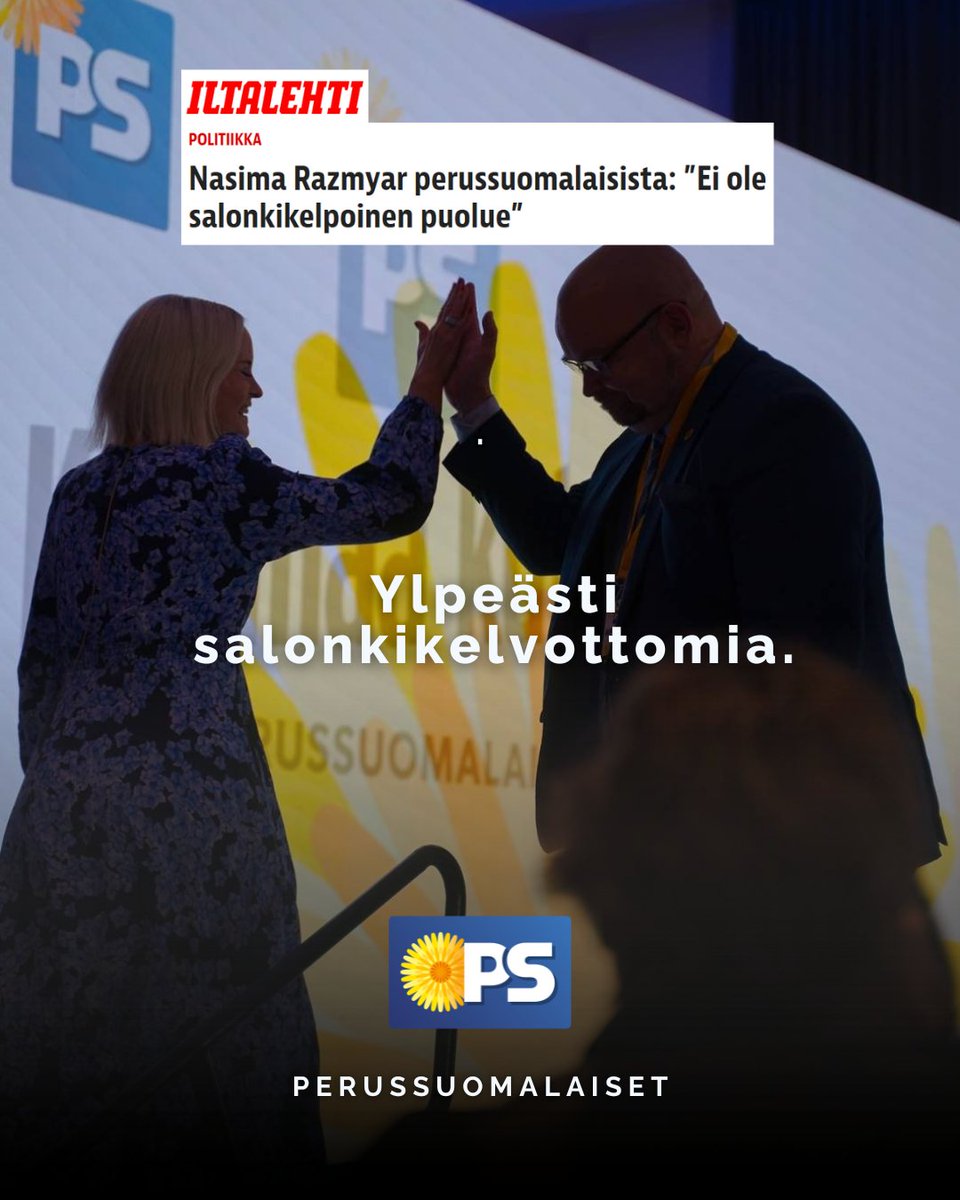 Perussuomalaiset tweet media
