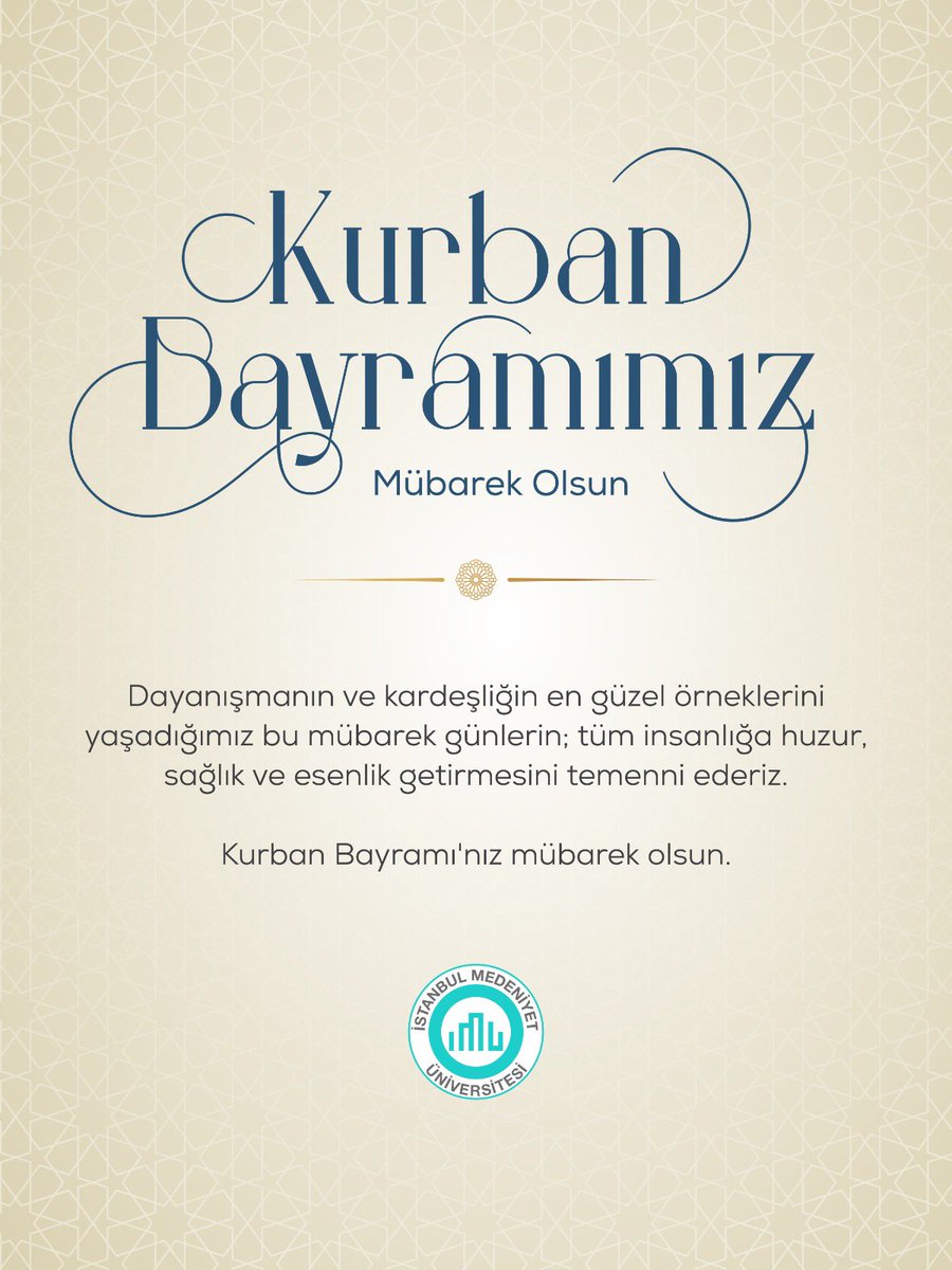 İstanbul Medeniyet Üniversitesi tweet media