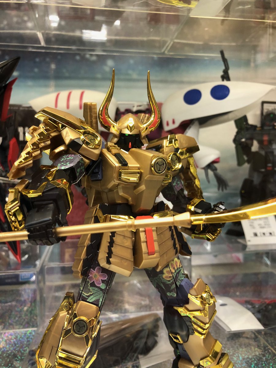 零式書店上前津2号店です 本日のオススメ完成品ガンプラ MG1/100武者