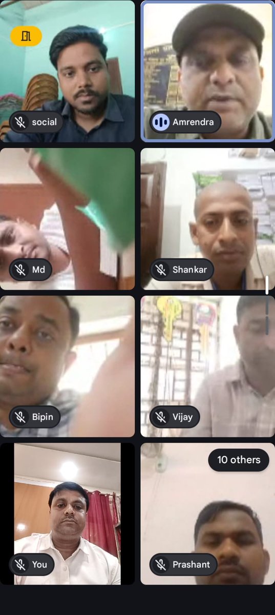 lsbapurnia's tweet photo. निदेशक डी आर डी ए द्वारा गूगल मीट से प्रखंड स्तरीय टीम का सोशल मीडिया हैंडल पर फॉलोअर बढ़ाने हेतु समीक्षा किया गया। https://t.co/mTI7HJL2Ci