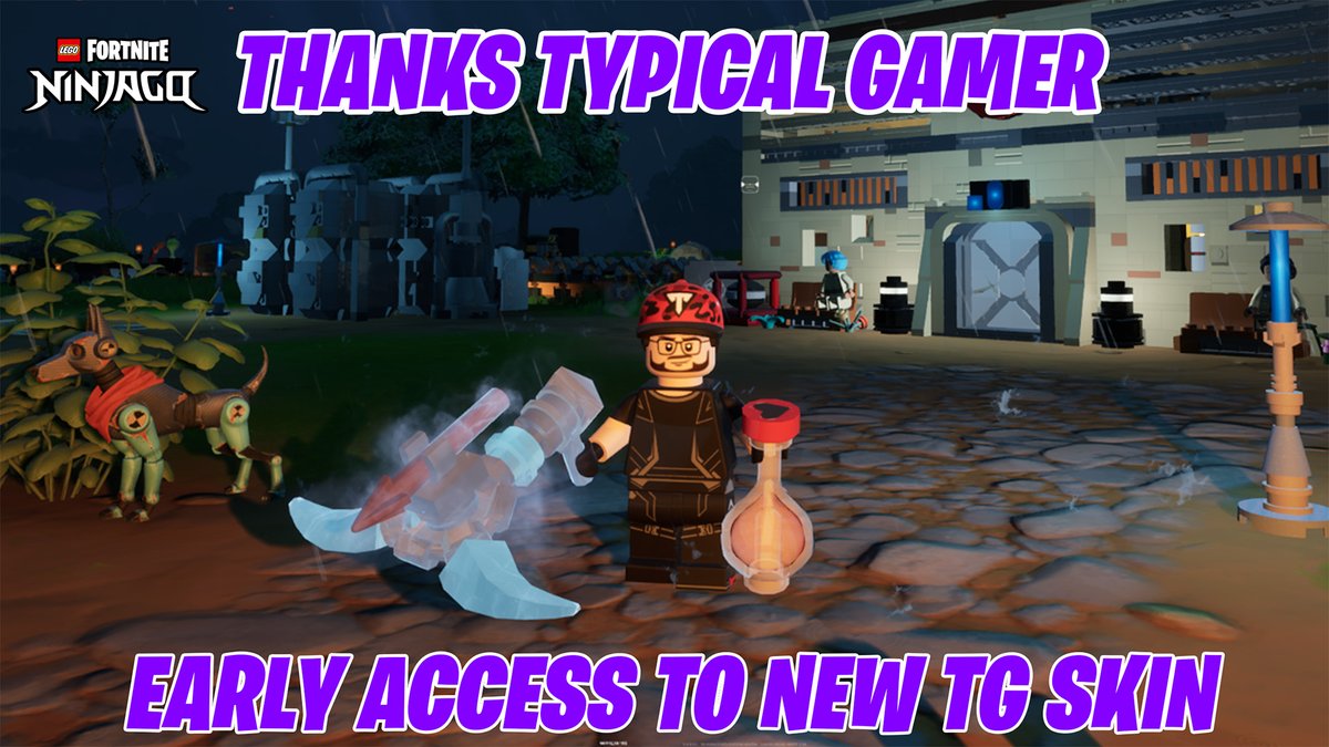 Opsman17's tweet photo. Streaming LIVE on YouTube and Twitch showing off the new @TypicalGamer skin bundle early access thanks to the legend himself.

https://t.co/4SZ2dJY9R8
https://t.co/QqSK7KSiar 

@LEGOFortnite @LEGO_Group https://t.co/yhED4lXKbW