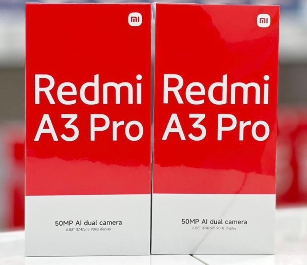 ElectronicsHven's tweet photo. Brand new sealed Redmi A3 Pro 

128GB Storage 
6GB RAM 

485,000

WhatsApp:  https://t.co/jvgHYHonrF https://t.co/PSx8XkRg6z