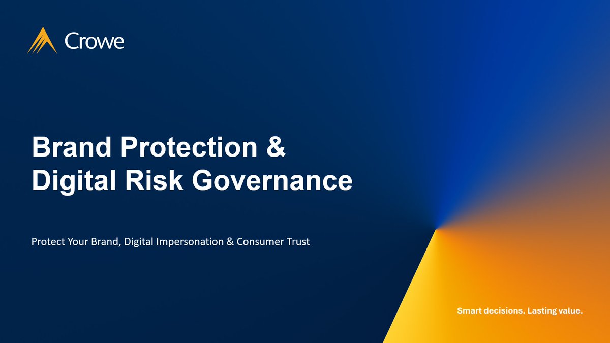 CroweUAE's tweet photo. CBUAE 3057 webinar highlights are live key insights on phishing, fake domains, impersonation, rogue apps, and deepfake risks.

Read Full Article &amp; Watch Webinar Video: https://t.co/NT9F6gtHFu

Protect your digital ecosystem with Cygnus Brand Guard. Contact: info.grc@crowe.ae https://t.co/QkeK0R4wcA