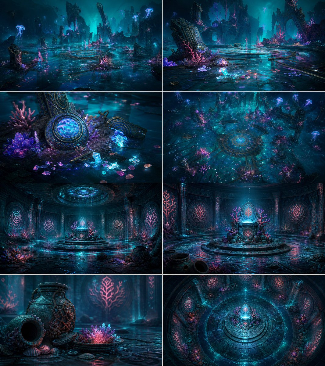 CamikaApp's tweet photo. Same 4-step pipeline, different output mode.

A cinematic game ad for "Tidecallers", a bioluminescent underwater fantasy.

Character sheet in. Scene paint in. 30 seconds of game-trailer drama out.

Soon on https://t.co/KeyIbjH4oa

#GPTImage2 #AIfilm #GameAd https://t.co/9VMjh0tMVT