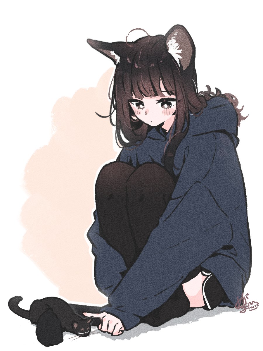 めがてる🐈⬛うちの黒猫、おんなのこ🐾発売中 tweet media