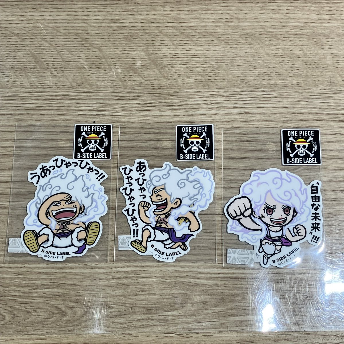 再入荷】 B-SIDE LABEL 『ONE PIECE』コラボレーションステッカー 各