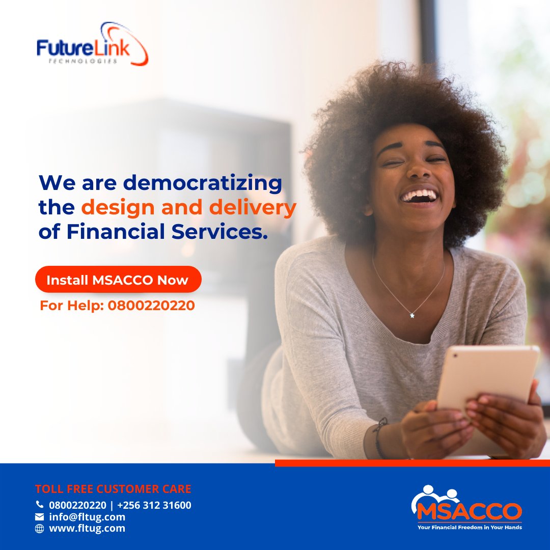 FutureLinkTechn's tweet photo. With MSACCO, financial freedom is no longer distant — it’s digital, simple, and within reach. Whether it’s saving, accessing services, or managing your finances, everything starts with one tap. https://t.co/WTZ7lHMG0J