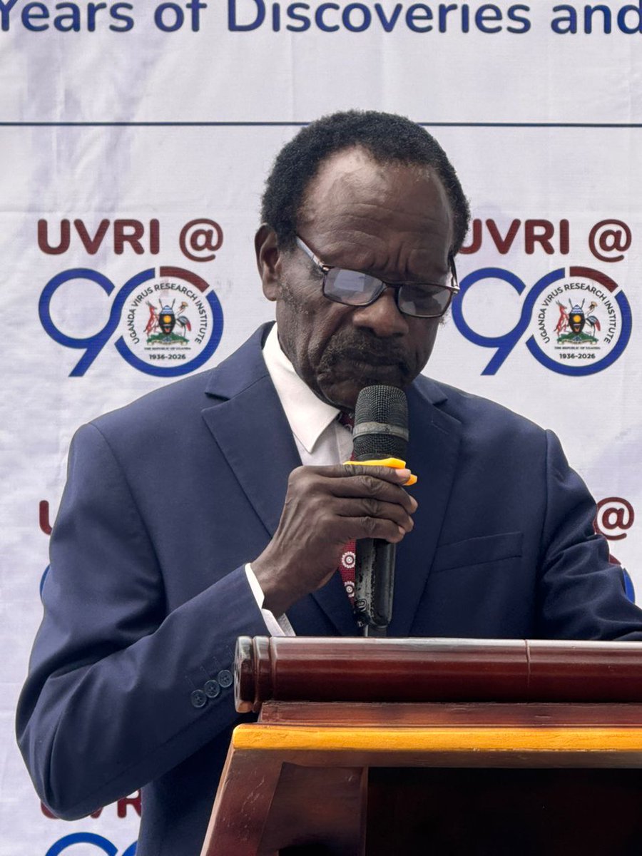 UVRIug's tweet photo. UVRI serves as a World Health Organisation (WHO) recognized reference laboratory for Influenza,Polio, Measles, Rubella, Yellow Fever.

@UVRIug has already set the standard, let us reflect upon these achievements.

@SamOkware, Director General @unhro 

#UVRIAt90 https://t.co/dEhpmdThG2