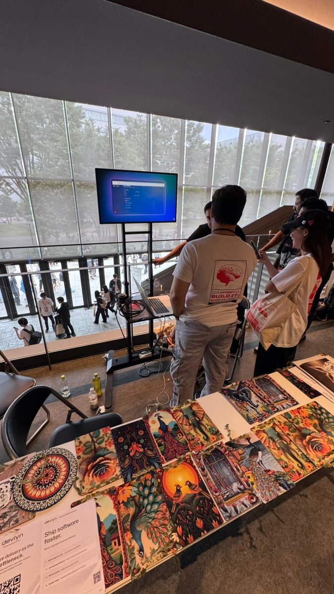 laracopilot's tweet photo. The best part of @LaravelLiveJP 2026? The people. ❤️

Watching developers from across Japan and beyond try @laracopilot  live at our booth  building real Laravel apps from plain English in seconds 

Thank you for stopping by 🙏 Still here come give it a try 👋 https://t.co/difROW1KHx