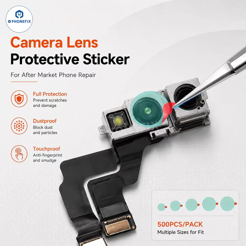 phonefix2454's tweet photo. 🔥 MobiTool Camera Lens Protection Sticker 🛡️ Effectively guard camera lenses against scratches and dust during repair. Easy to stick and remove with no leftover residue.
#phonerepairtool #techtools #MobiTool #phonerepair #LensProtection #CameraSticker #RepairAccessory https://t.co/OisTzI30Sv