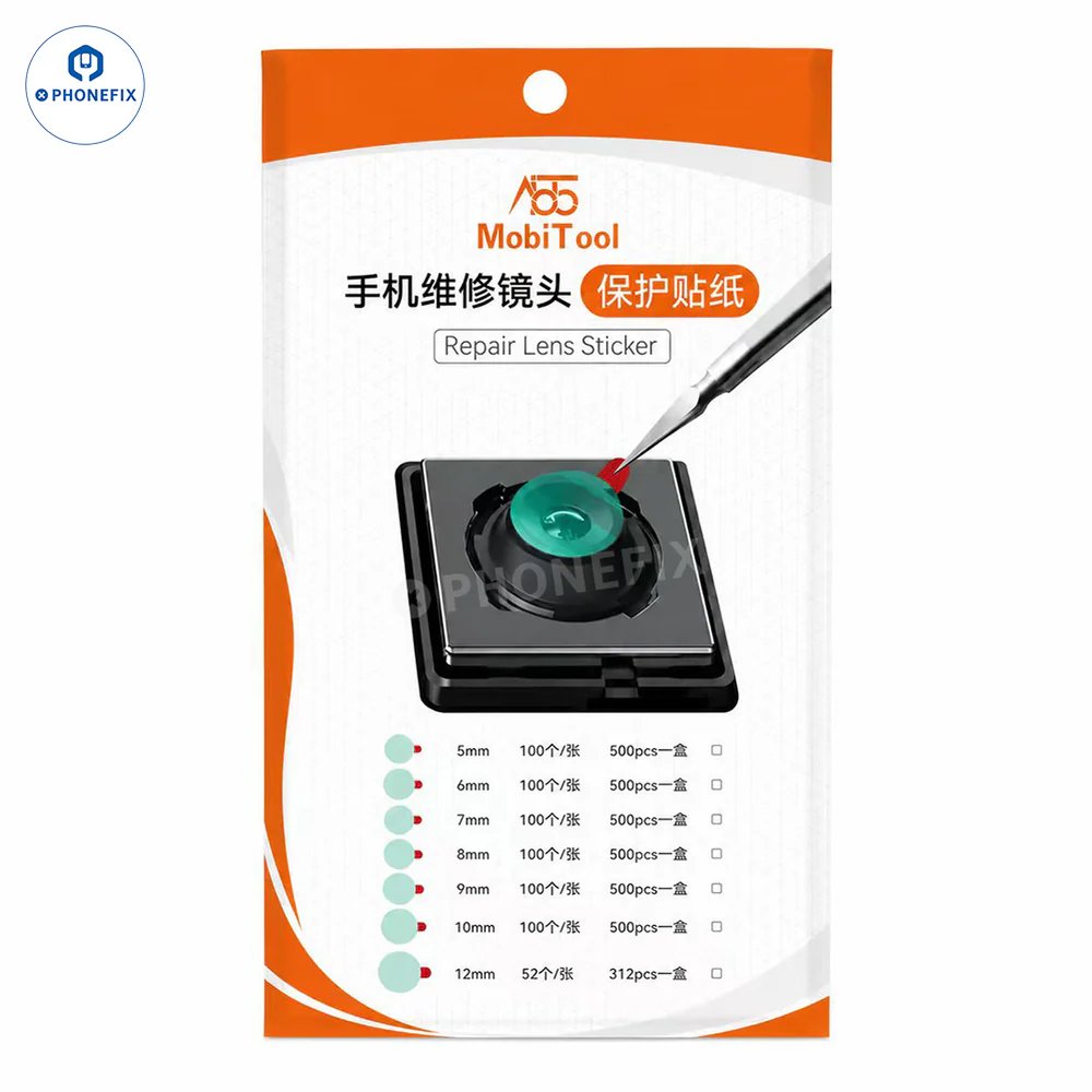 phonefix2454's tweet photo. 🔥 MobiTool Camera Lens Protection Sticker 🛡️ Effectively guard camera lenses against scratches and dust during repair. Easy to stick and remove with no leftover residue.
#phonerepairtool #techtools #MobiTool #phonerepair #LensProtection #CameraSticker #RepairAccessory https://t.co/OisTzI30Sv