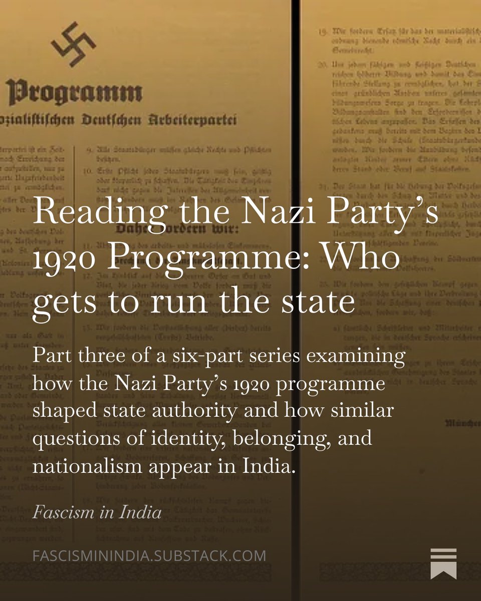Deep Sharma | Fascism in India tweet media