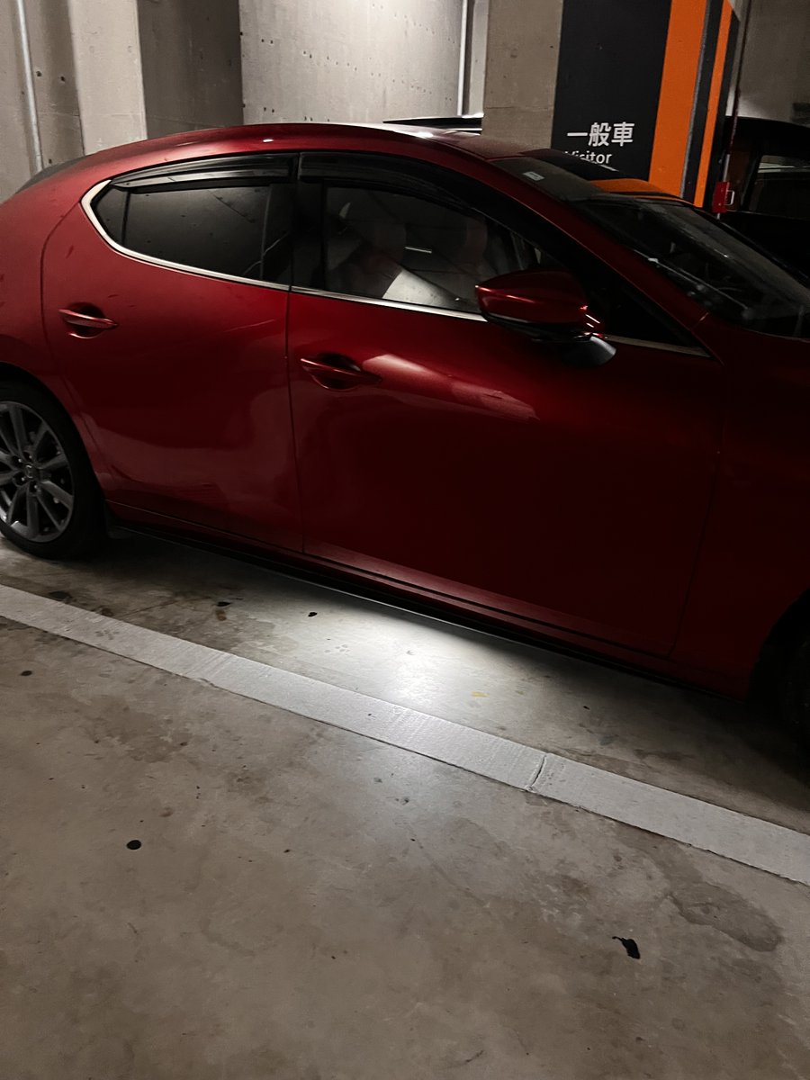 MAZDA___Zoom's tweet photo. 仕事で嫌な事があってもウェルカムランプで癒される・・・😊 https://t.co/vcARQdYOi4