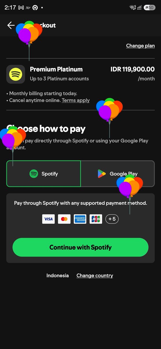 78wonjaems's tweet photo. ada yang mau join spotify platinum premium gak yaa?? baru mau subscribe nih #zonauang #spotifypremium https://t.co/THwPDvRyQo
