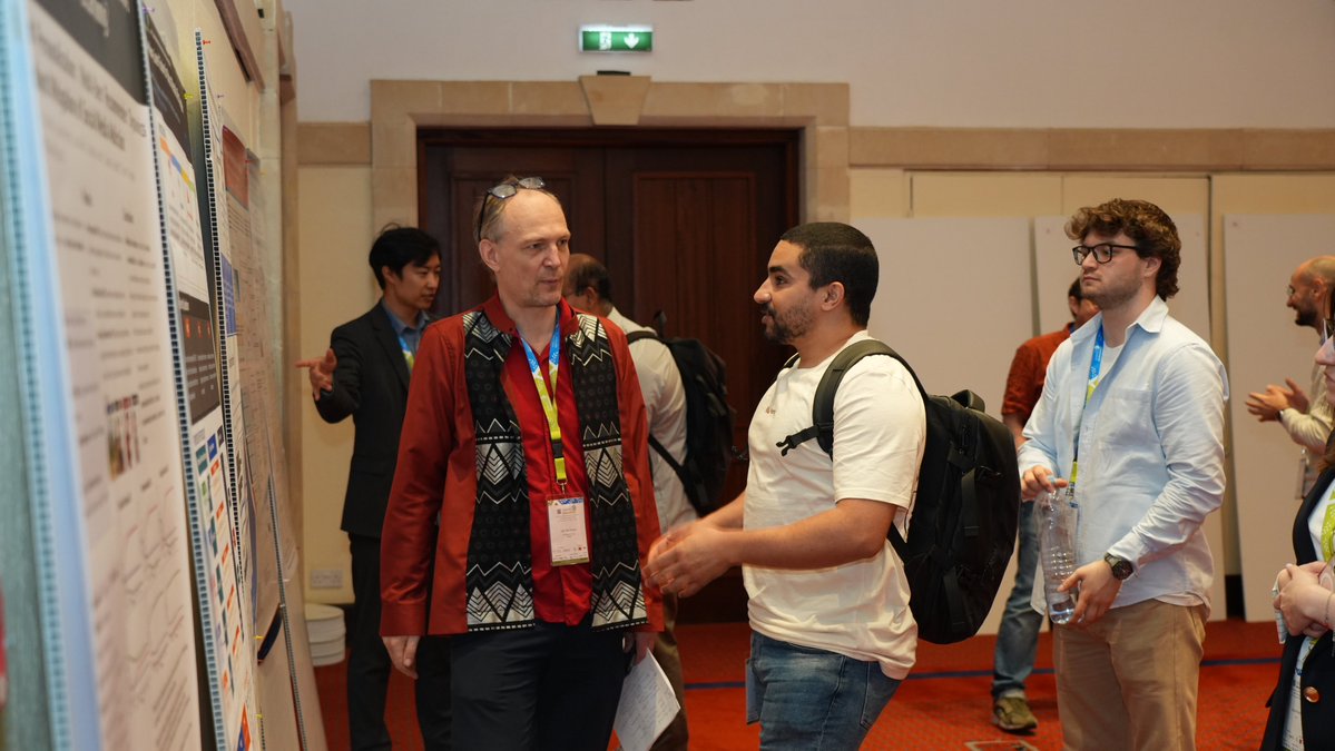 AAMASConference's tweet photo. During AAMAS 2026, the poster session offered participants the opportunity to explore current research in Autonomous Agents and Multiagent Systems.
#AAMAS2026 #Cyprus #AutonomousAgents https://t.co/t0nx0nDRD3