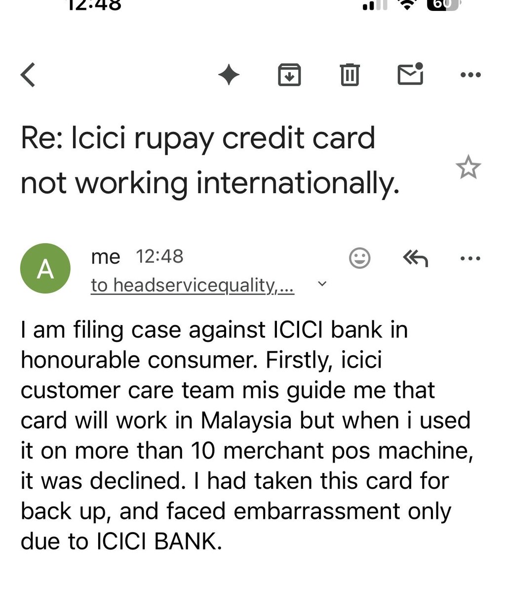 iaamamit's tweet photo. @ICICIBank_Care @ICICIBank_Care filing case again icici bank. https://t.co/HCTMnnIxm8
