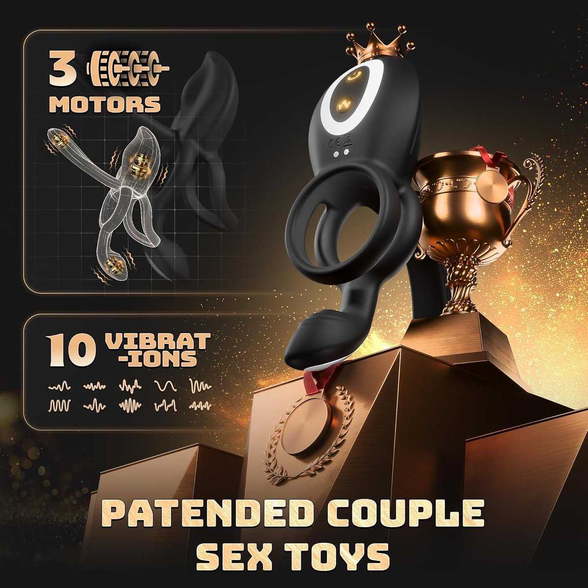 Oracsfshop's tweet photo. 🥰NEW toys for UK, Vibrating Cock Ring Sex Toys - 3 Motor Penis Ring with Clitoral Stimulator Vibrator, Remote Control Cockring with 10 Modes, Mens Adult Sex Toys for Couple🥳🥳 https://t.co/QpjDkqJlma