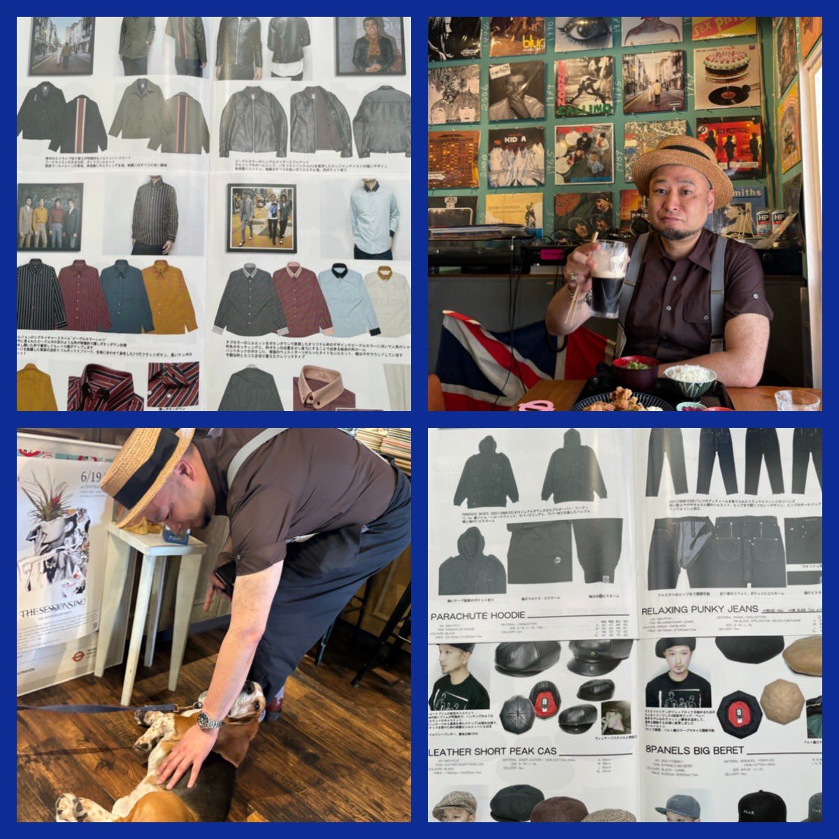 fabchic_oosu's tweet photo. original johnのデザイナー岡田氏ご来店！

2026AUTUMN/WINTER COLLECTION良い仕上がりです！

期待して下さい。

並びにカタログがfab chicにありますので差し上げます🙏

予約受付中です♪ https://t.co/aSWx6VRhPj