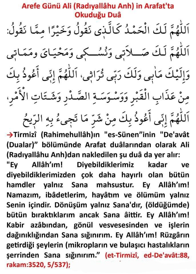 hatib63's tweet photo. 🌷HZ ALİ R.A. ARAFATTA OKUDUĞU 2 DUA..🌷🤲

🌠ögle namazı sonrası okuyunuz insallah.. https://t.co/CBXs0K1NOt