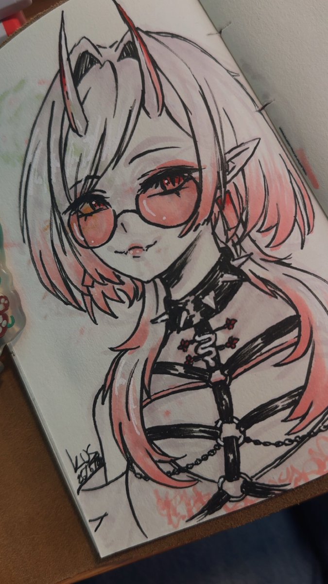 kuskussy's tweet photo. Sketch practice

Character: @/OniKanzei 
#MakiKanvas https://t.co/C3QmCAZBVt