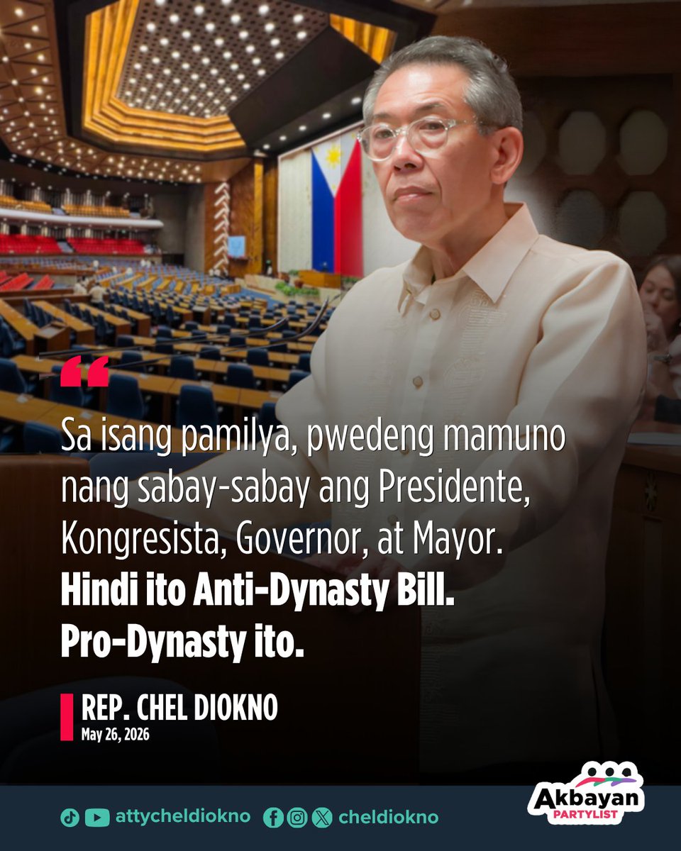 Chel Diokno tweet media