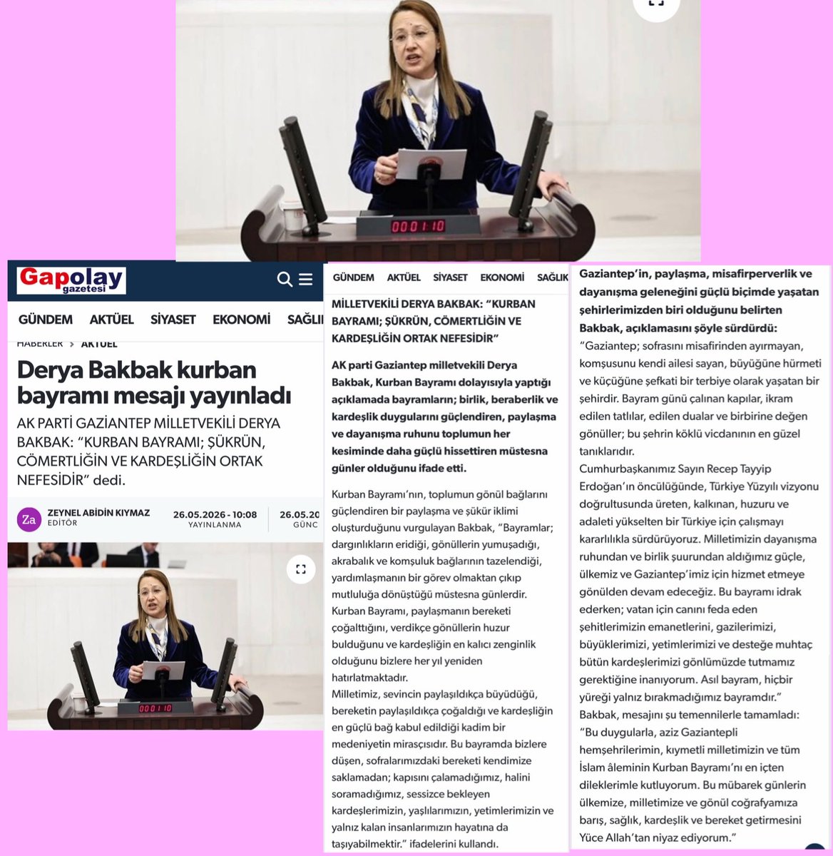 Doç. Dr. DERYA BAKBAK 🇹🇷 tweet media