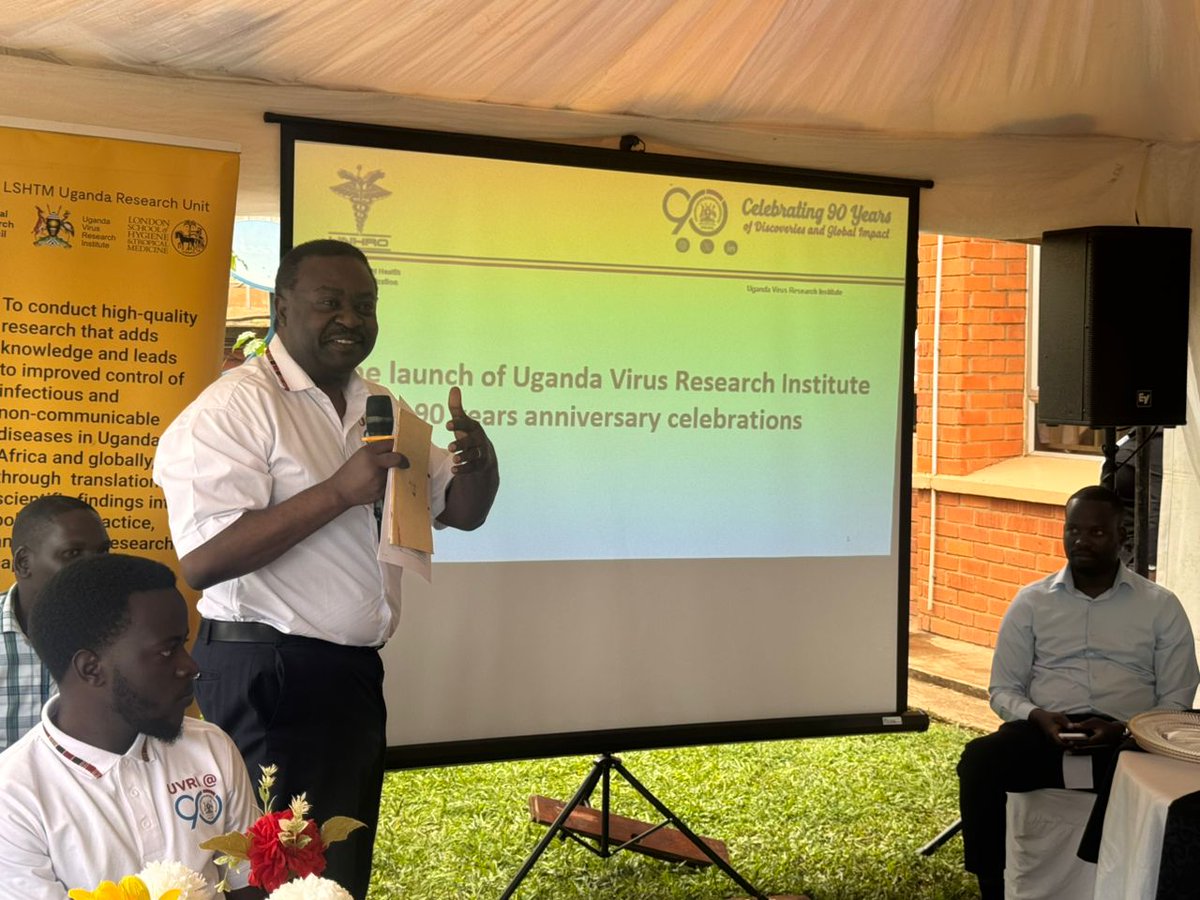 UVRIug's tweet photo. UVRI’s global reputation has been strengthened through long standing partnerships. 

Our key collaborators Include; 
@MinofHealthUG 
@WHO 
@USEmbassyUganda @CDC_eHealth 
@UNDAuthority 
@LSHTM 
@MRC_Uganda 
@AfricaCDC 
@MakSPH @MakCHS_SOM 

#UVRIAt90 
#UVRI
#ScienceInAction https://t.co/IRSNECvomB