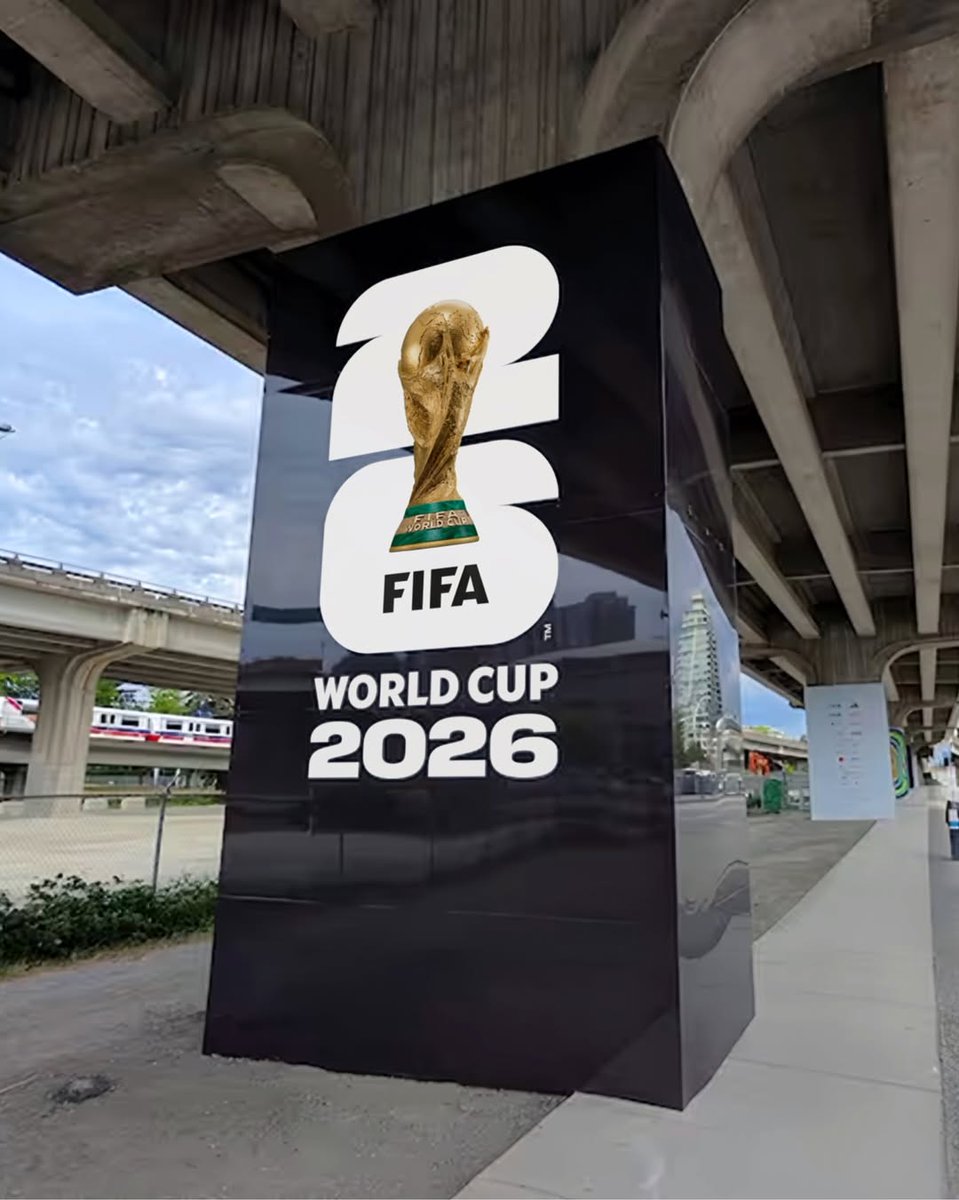 triondaball's tweet photo. Coast to coast, Canada is ready! 🇨🇦⚽️
From the massive installations in Vancouver to the unstoppable fan energy in Toronto, the FWC26™ hype is taking over the streets.

Are you ready for Trionda? 👀👇 https://t.co/g9VGCU0VO0