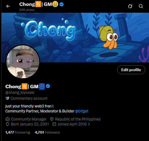 Chong🈶| GM🤑 tweet media
