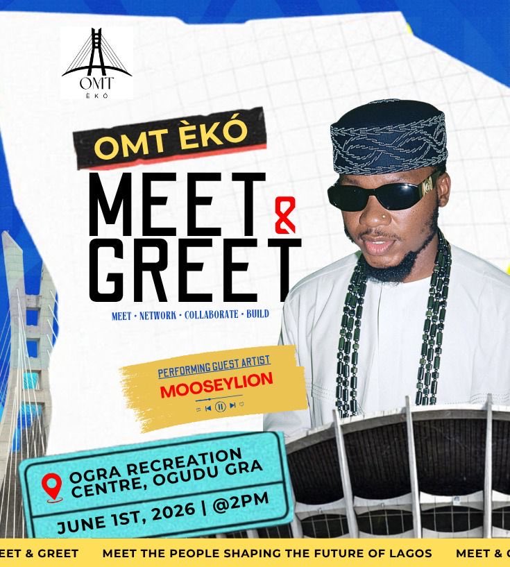 omteko7's tweet photo. Not every room changes your life. But some rooms connect you to people who can.
OMTÈkó Meet &amp; Greet is bringing together creatives, entrepreneurs, professionals &amp; community builders in Lagos.
📍 Ogudu GRA 📅 June 1st ⏰ 2PM
#omteko #lagosevents #meetandgreet #lagosnetworking https://t.co/RMLUkyyv8A