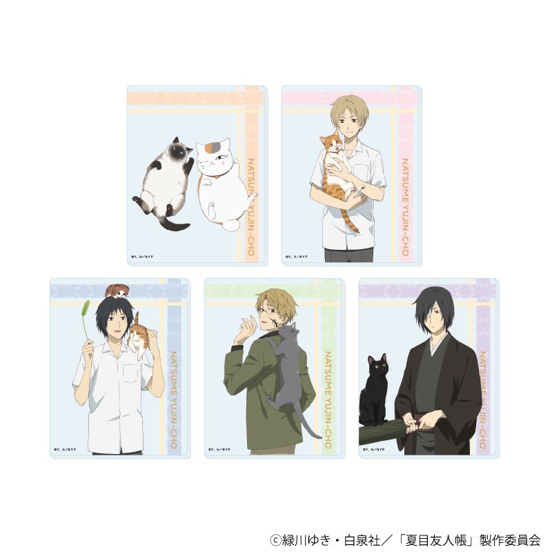 コレイズにて予約受付開始 夏目友人帳_アクリルカード02/猫ver