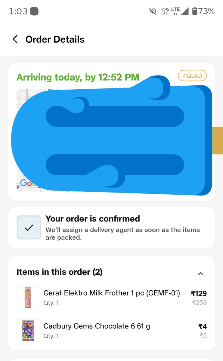 kattar_simp's tweet photo. @JioMart 
@JioMart_Support 

Time is well past ETA, where is My order? https://t.co/WShxqFx00J