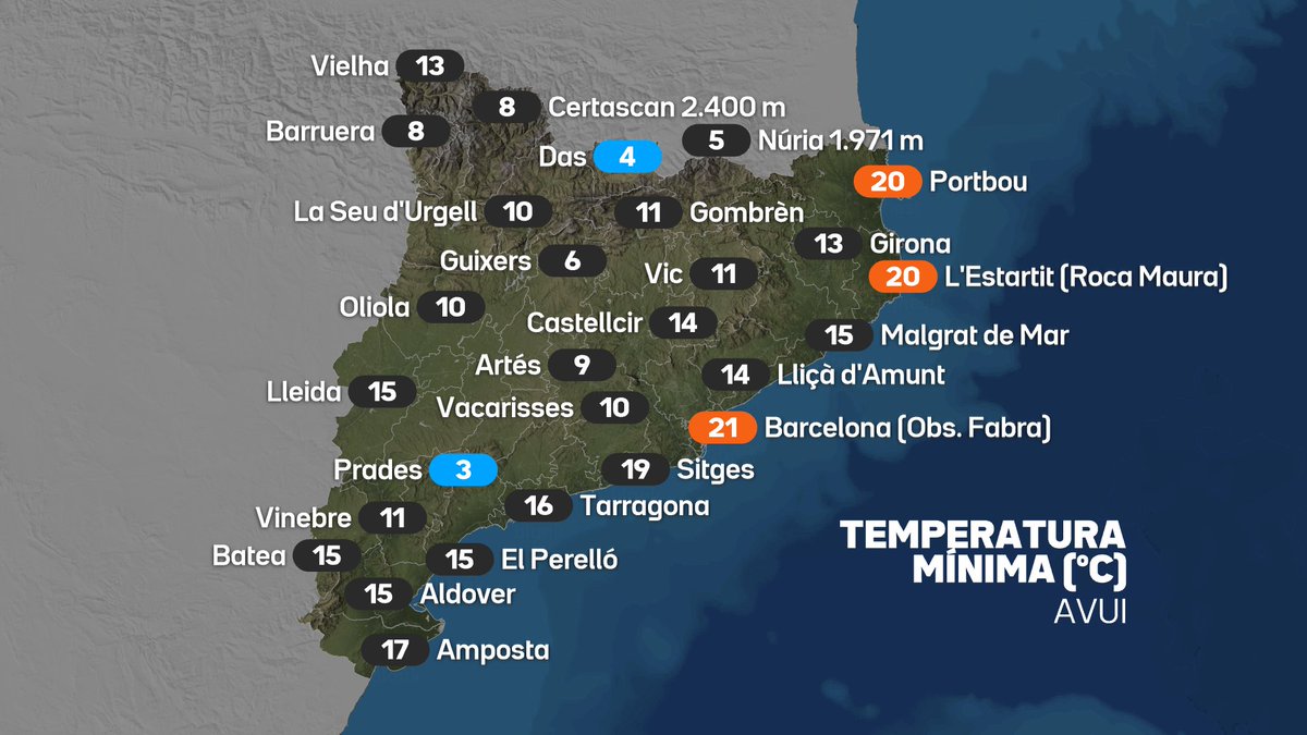 3CatInfo El temps tweet media