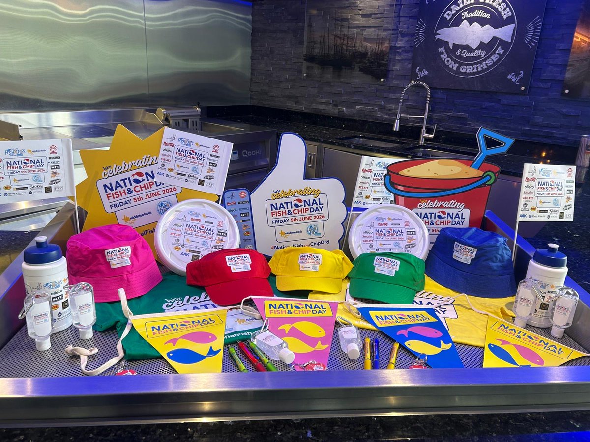 KFELtd's tweet photo. Head over to our Facebook page to be in with a chance to win this mega @neoda_oils  National Fish &amp; Chip Day merch bundle!

#nationalfishandchipday #fishandchips #competition #giveaway #kfe https://t.co/0ebrFLdscI