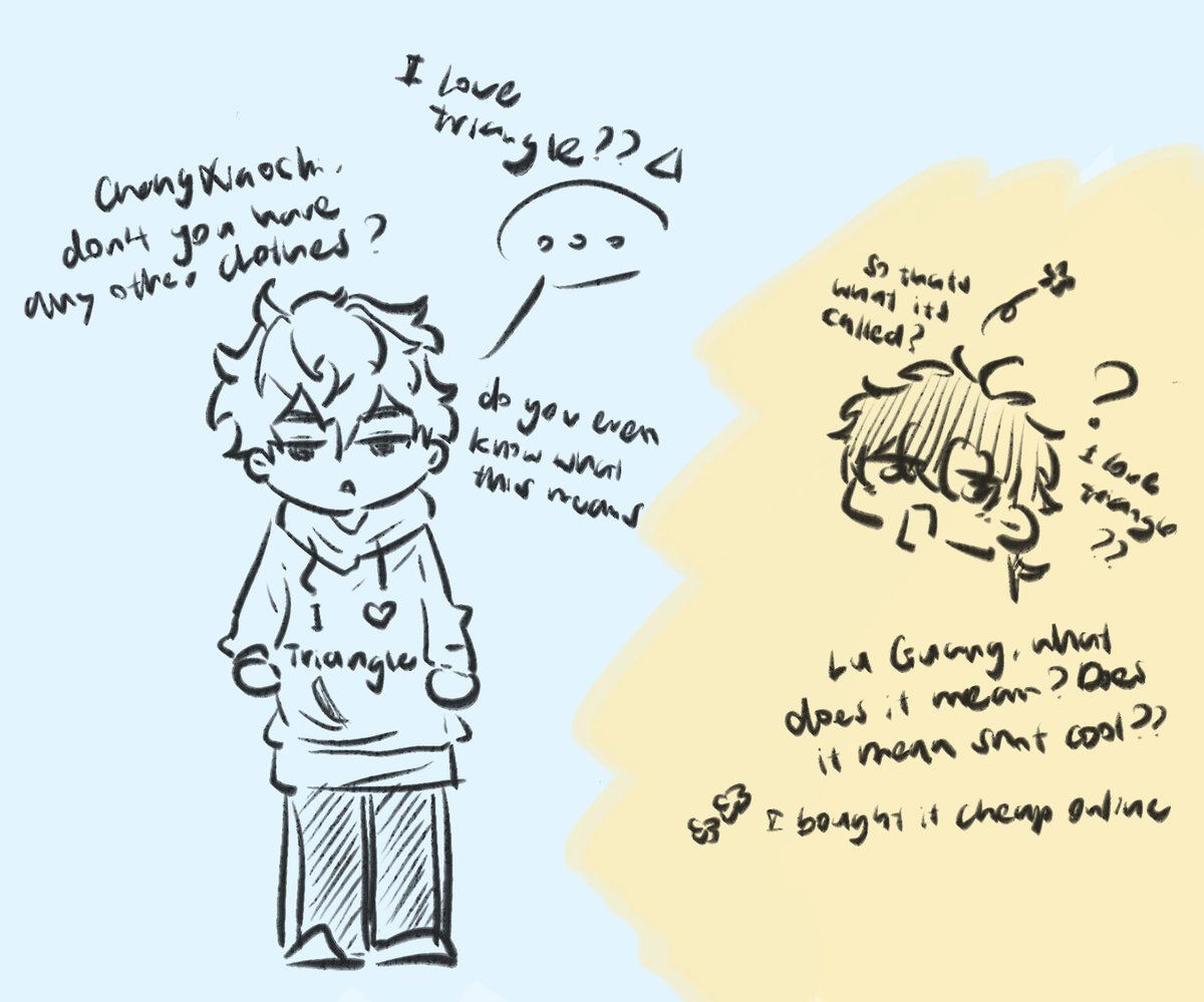 brb_brewing_tea's tweet photo. i think chengxiaoshi wld be the kind to buy clothes w english words and not know what they mean 

#linkclick #shiguangdailiren #shiguang https://t.co/gafo43mVGa