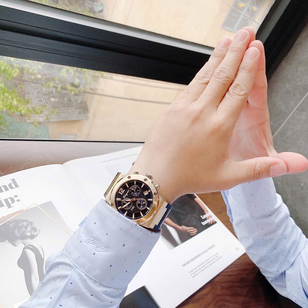 Maithaolyauth's tweet photo. #Lystoreus17tr5
#SalvatoreFerragamoF80Chrono #44mm
#sapphire https://t.co/THQMeailF1