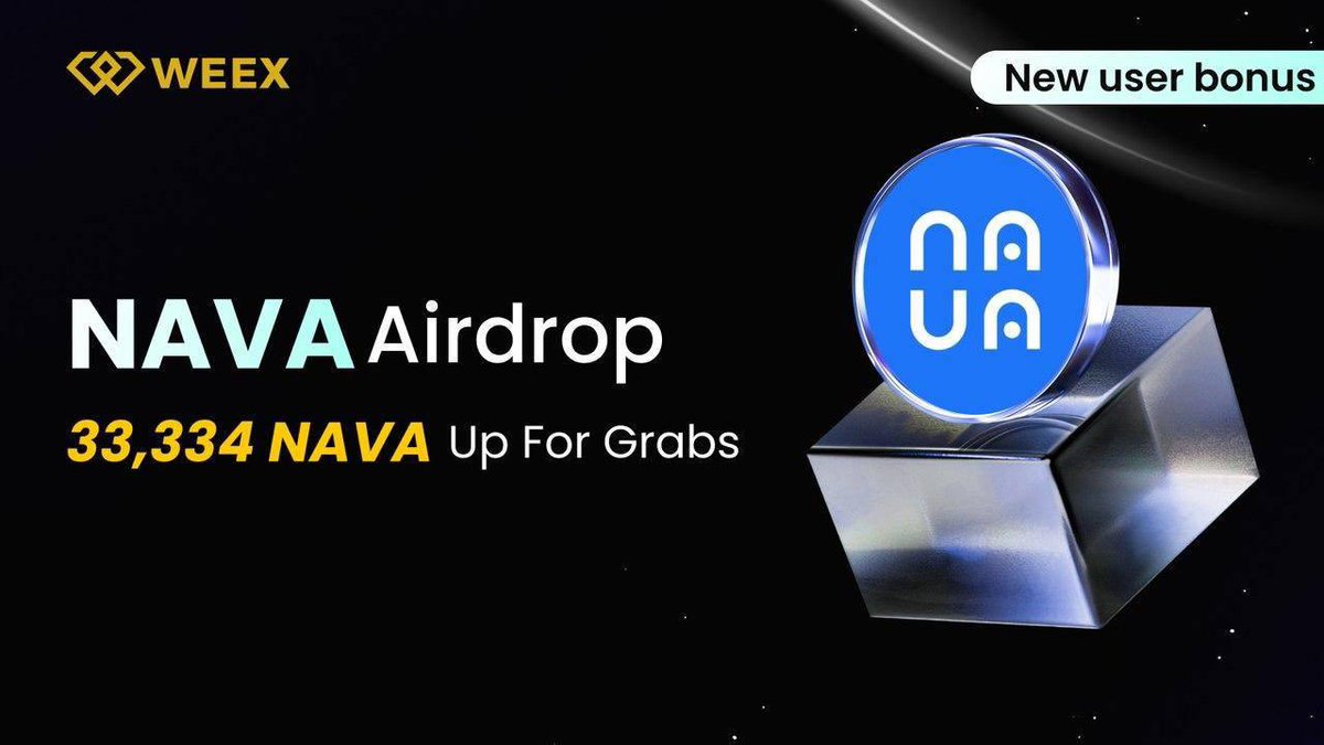Xbtzilla's tweet photo. New User Exclusive: Share a 33,334
$NAVA airdrop!
May 22 - May 29 (UTC+8)
Everyone Gets a Reward:
• New users who net deposit ≥100 USDT during the promotion period will receive
17 NAVA.
• Complete your first NAVA/UST spot trade to receive 17 NAVA. https://t.co/NnVTjVanfZ